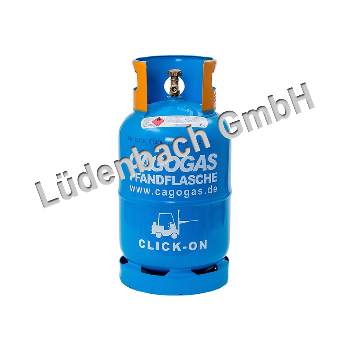 Treibgas CLICK 11Kg Pfandflasche Eigentumsflasche leer/ungefüllt