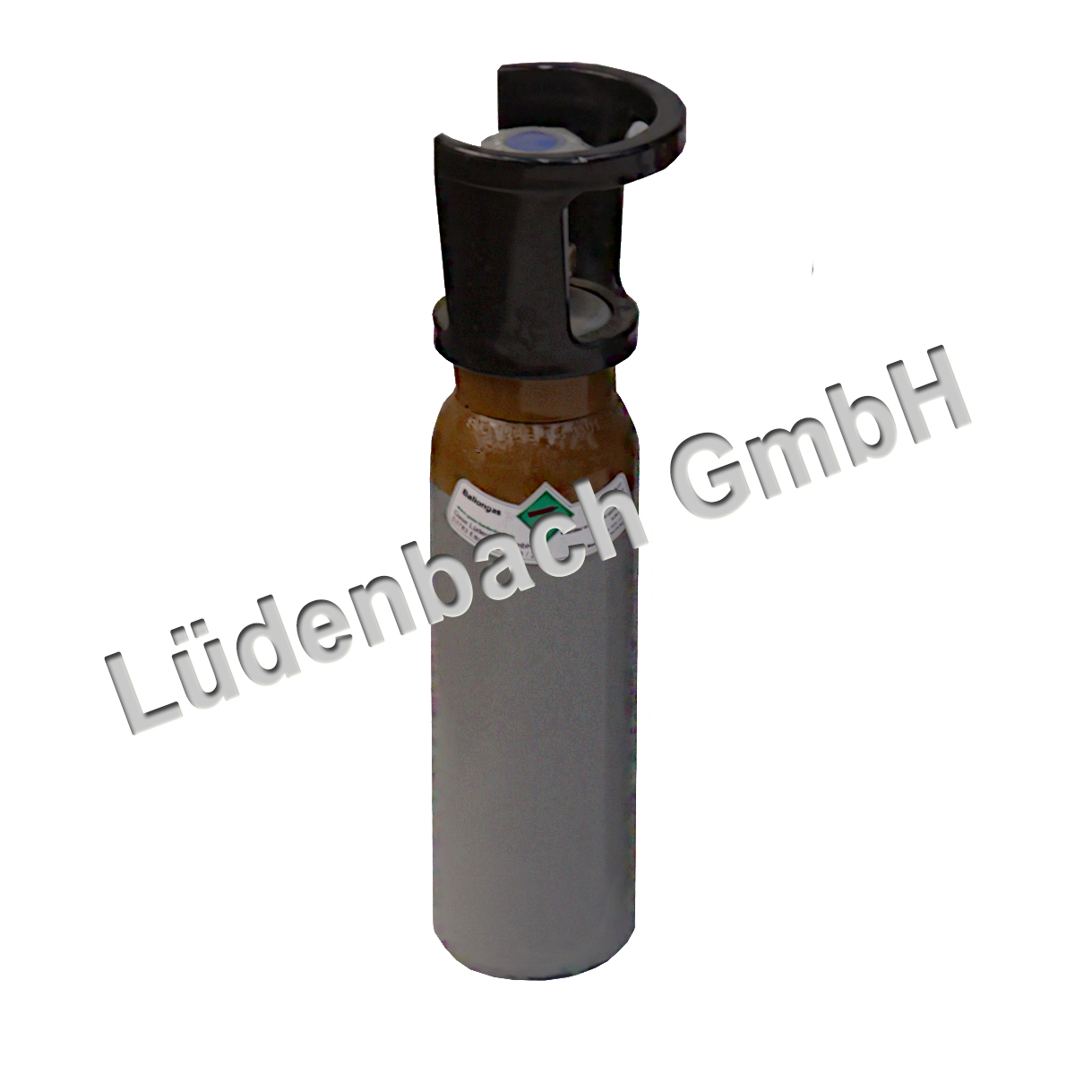 Ballongas Helium 2 Liter Leihflasche